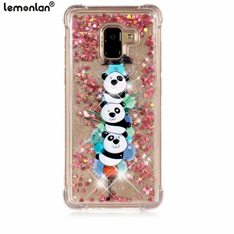 Panda Роскошный блестящий Жидкий чехол для Xiaomi mi 5X A1, силиконовый мягкий чехол из ТПУ для телефона Xiao mi Red mi 5 5A 4X 4A Note 4X Note 5 5A - Цвет: Panda