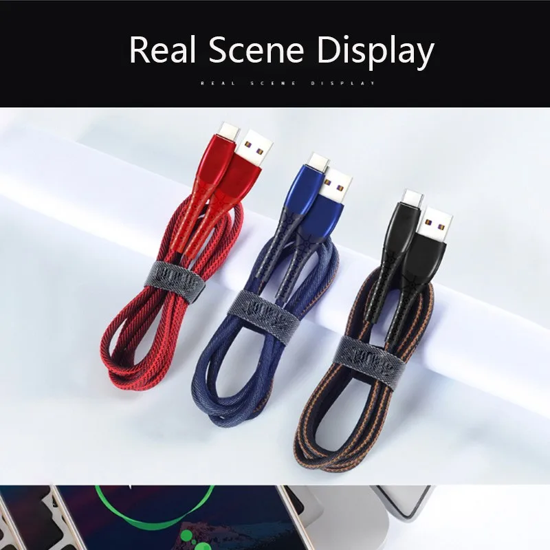 5А флэш USB Type C зарядный кабель для Huawei P30 Honor Xiaomi 9 Samsung S10 30 Mins полный супер быстрый