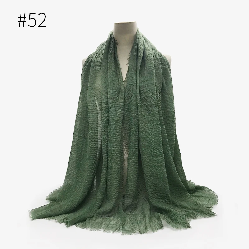 New design bubble plain scarves fringes women soft solid hijabs popular muffler shawls pashmina muslim wraps bandana 100pcs/lot