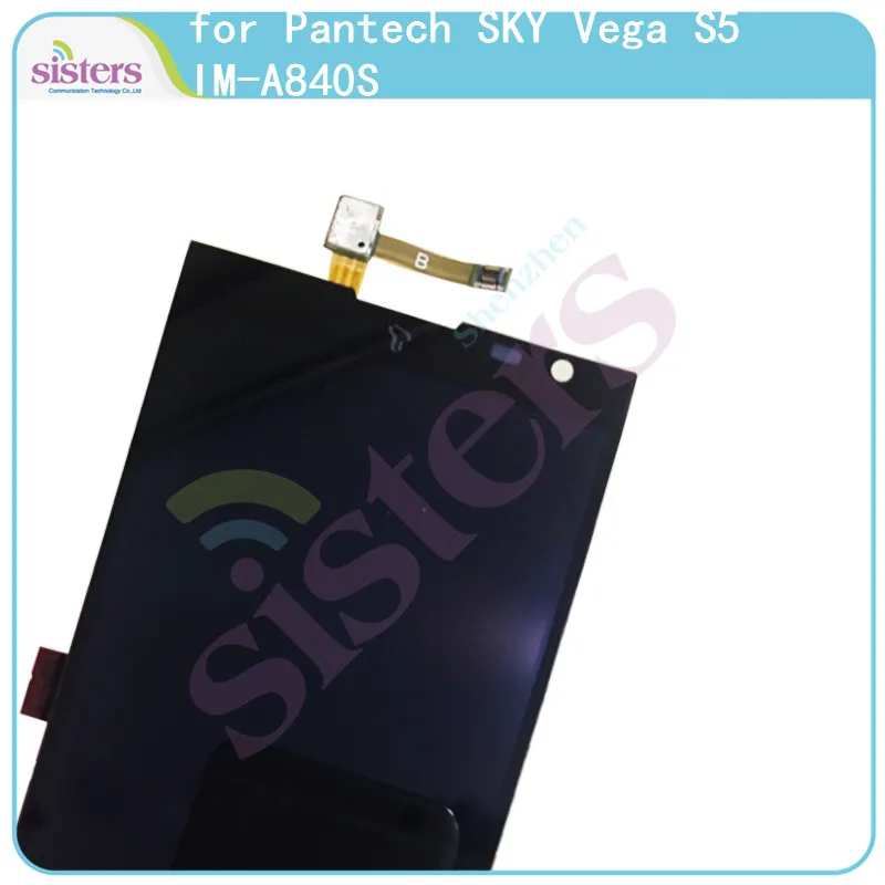 ЖК дисплей для Pantech Аккумулятор SKY Vega S5 IM A840S A840 сенсорный экран дигитайзер сборка