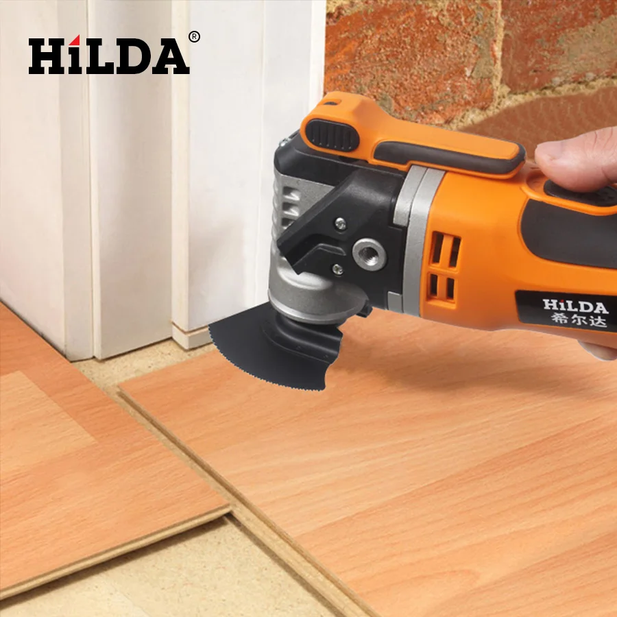 HILDA Multi-Function Electric Saw Oscillating Trimmer Home Renovation Tool woodworking Renovator Tools | Инструменты