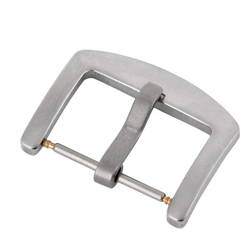 

Newest Fashion 16/18/20mm/22mm/24mm/26mm Stainless Steel Silver Finished Watch Bands Solid Clasp Buckle Watchbands