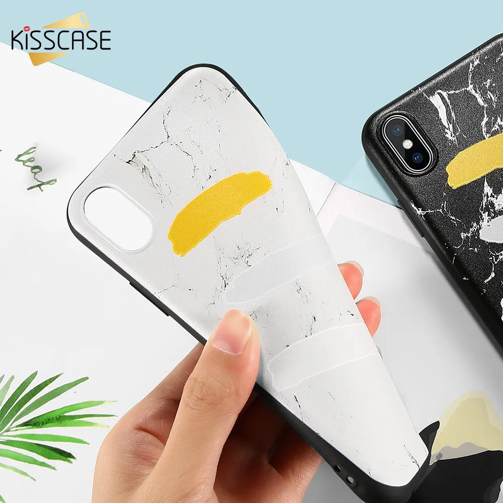 Чехол для телефона KISSCASE Mountain с узором iPhone 7 Plus X XR XS MAX мягкие чехлы из ТПУ 8 6 6S