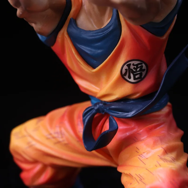 Dragon Ball Super Saiyan Son Goku Shock Wave Pvc Action Figure Model Toy Movie &amp TV DIY Display Cartoon Chrstmas Gift | Игрушки и