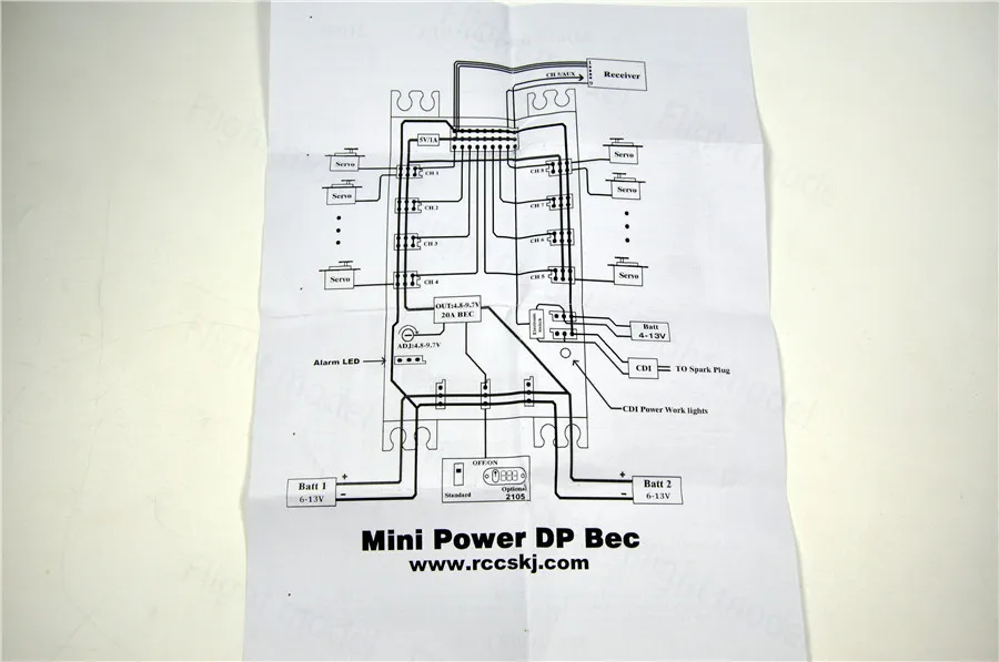 Mini power DP Bec серворазделительная плата 8 каналов вход 16 каналов Выход