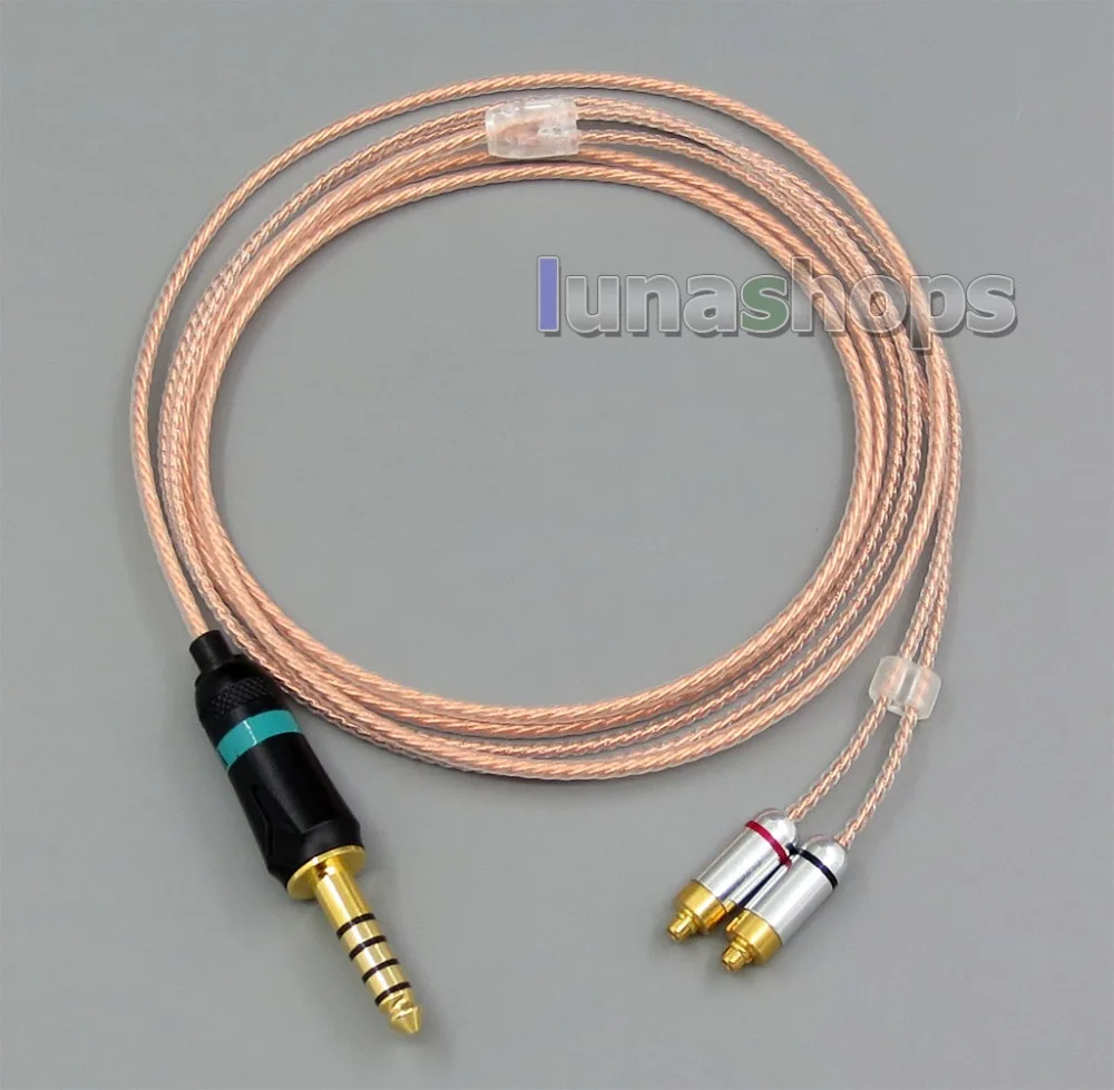 LN005662 3 5 мм 2 4 наушники серебряный 7N OCC кабель для DUNU DN 2002 2BA T5 2Dynamic Hybrid|Аксессуары
