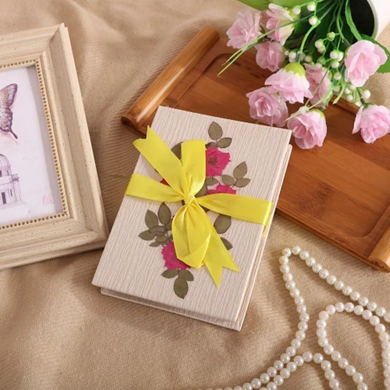 Оригинальные новые настоящие и сухие цветы аккордеон ручной работы DIY дешёвый