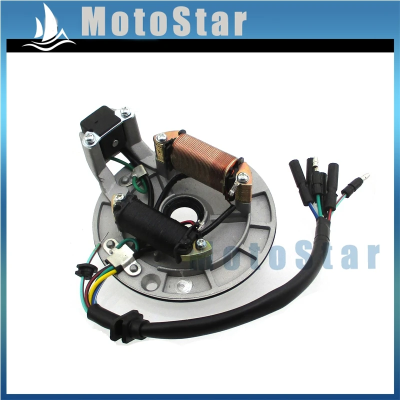 Статор двигателя для китайского горизонтального 4-тактного питбайка Egnine с