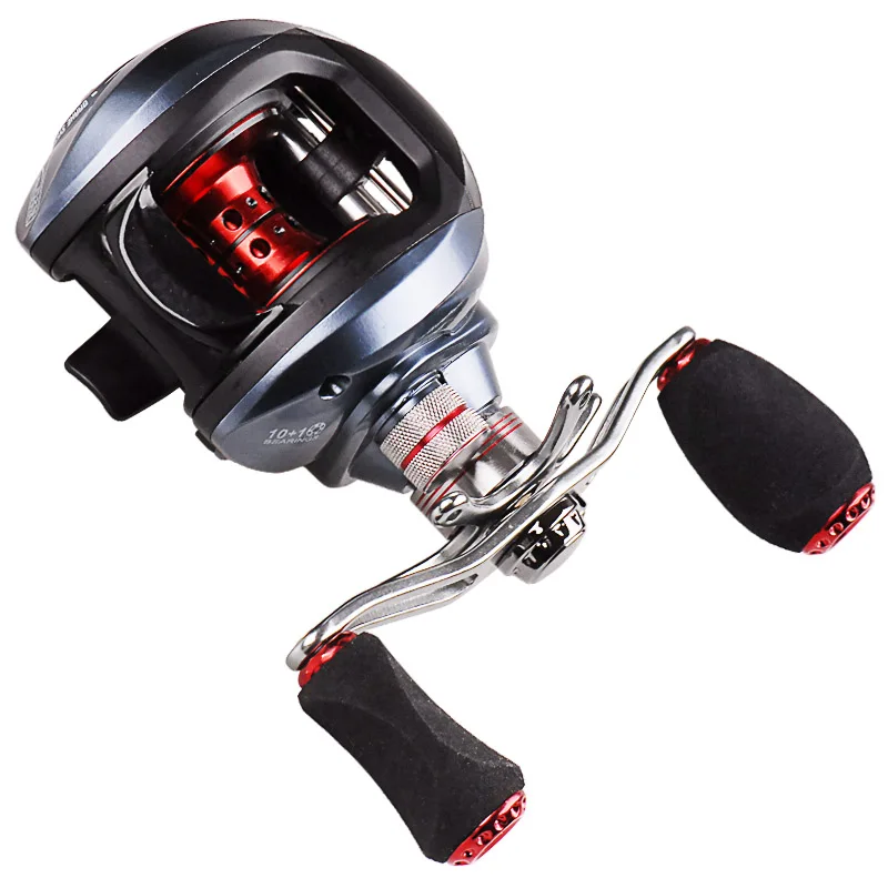 TSURINOYA Baitcasting Рыболовная катушка 10 + 1BB Передаточное число 6 3: 1 рыболовные катушки