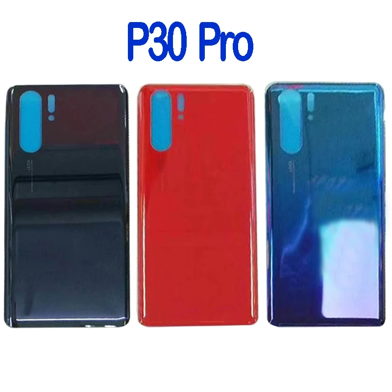 10PCS/Lot In Stock Top Quality For Huawei P30 / Pro Battery Cover Back Door Rear Housing Case | Мобильные телефоны и