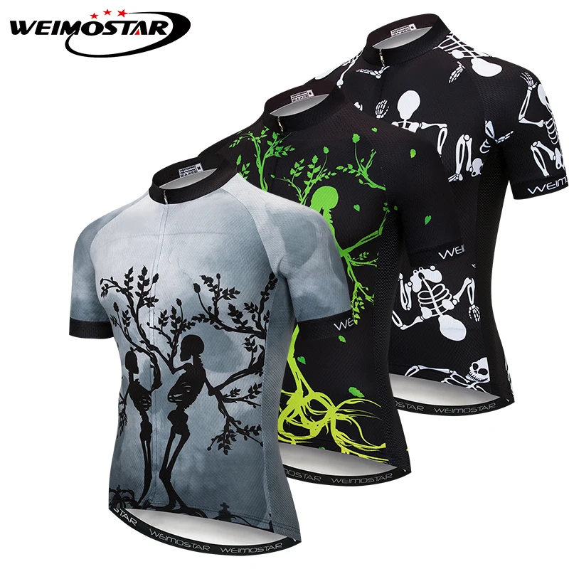 Футболка Weimostar Мужская для велоспорта профессиональная командная майка