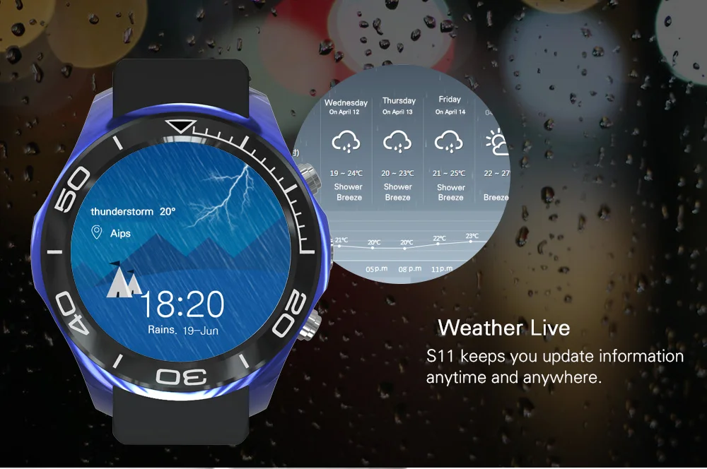 Smartch 3G S1 смарт часы телефон 521 МБ + 4 г Bluetooth4.0 Android 5.1 SmartWatch с Wi Fi GPS карт Google