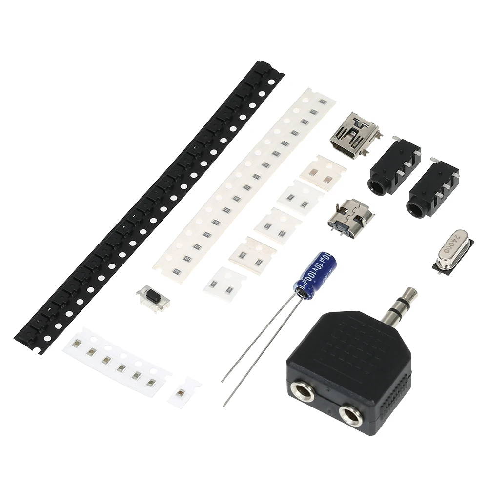 DIY kit Цифровой музыкальный спектр дисплей комплект SCM светодиодный модуль изменение с ритмом музыки компоненты, припаянные самостоятельно