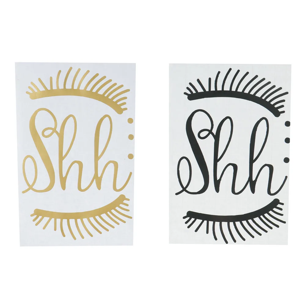 Настенные наклейки красивые ресницы... Милый виниловый Настенный декор для