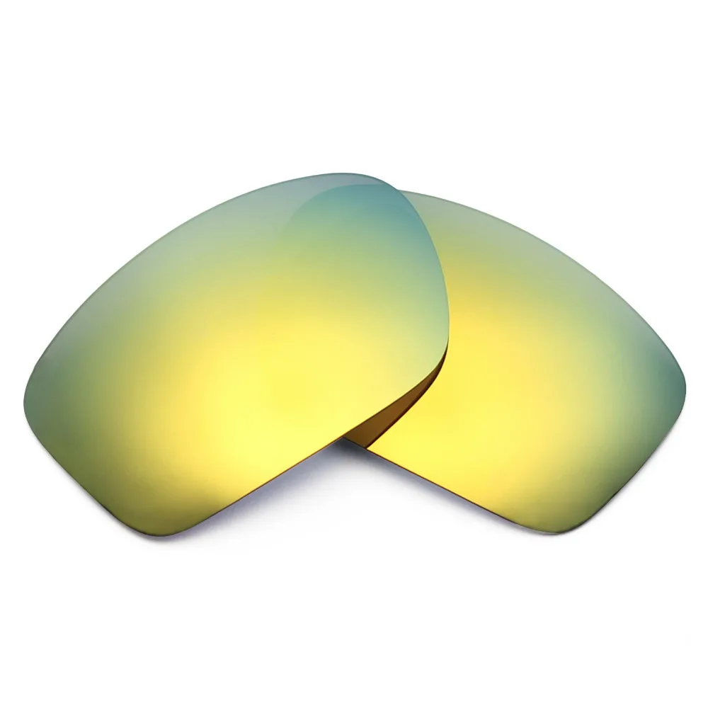 

2 Pairs SNARK POLARIZED Replacement Lenses for Oakley Scalpel Sunglasses Silver Titanium & 24K Gold