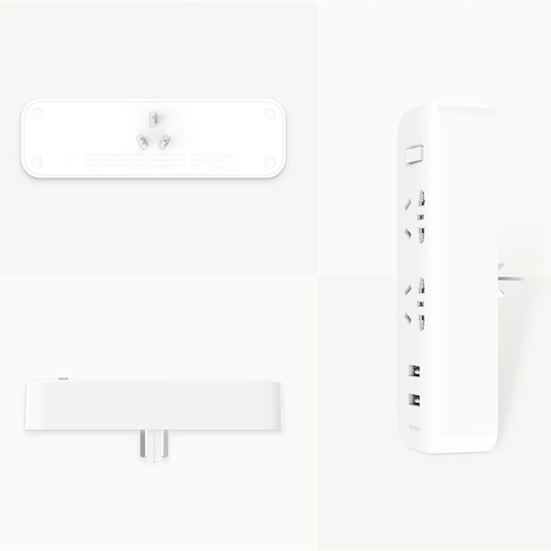 Оригинал Сяо mi Цзя Электрической Розетки конвертер 2 USB быстрой зарядки