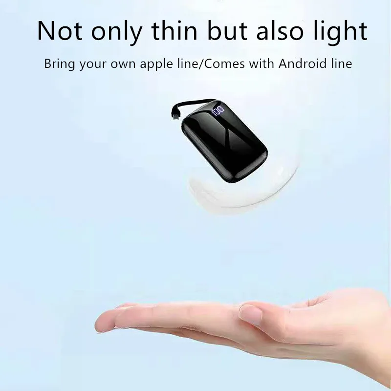 15000 мАч Мини банк питания для IPhone samsung huawei Xiaomi внешний аккумулятор портативный usb зарядка внешний аккумулятор