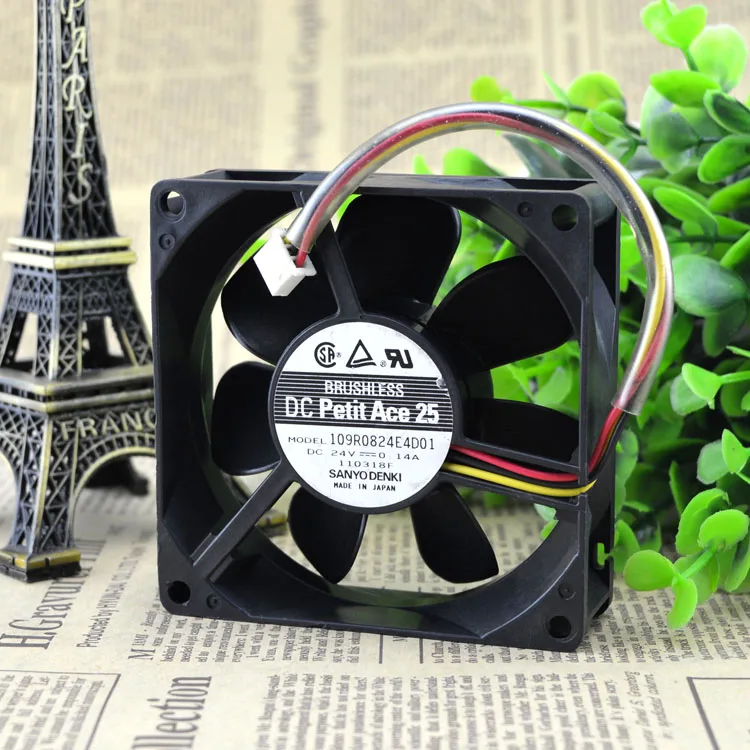 

Free Delivery. 8025 24 v 0.14 A 109 r0824e4d01 converter cooling fan