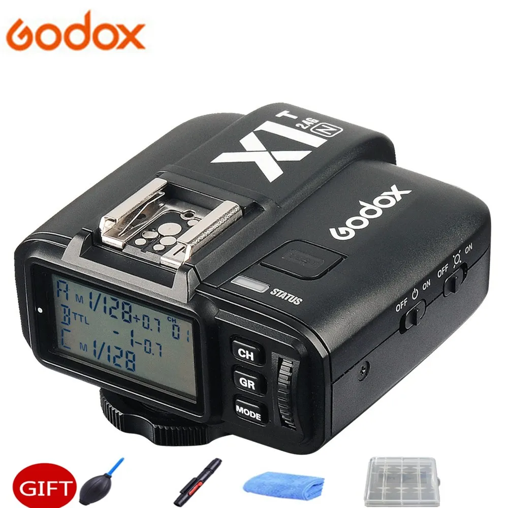 

3x GODOX V860IIN V860II-N + VB-18 Li-ion Battery TTL 2.4G HSS 1/8000s Flash Light Speedlite + X1T-N Trigger for Nikon DSLR