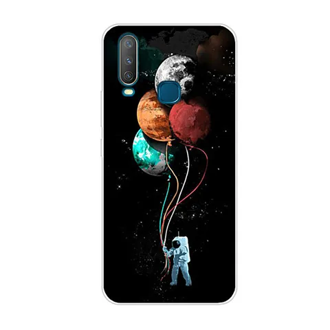 ДЛЯ VIVO Y12 чехол силиконовый чехол для телефона для VIVO Y15 задняя крышка прозрачный мягкий ТПУ для VIVO Y17 Y12 Y 12 15 VIVOY12 VIVOY15 17 чехол - Цвет: 3