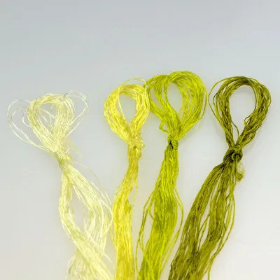 Популярный цвет 4 picese silk/Spiraea вышивка/Обычная цветная шелковая нить/шелковая вышивка ручной работы - Цвет: 21