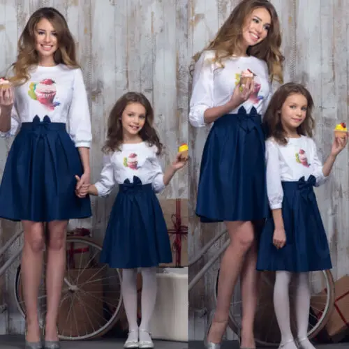 Платье-Двойка для мамы и дочки | Мать ребенок