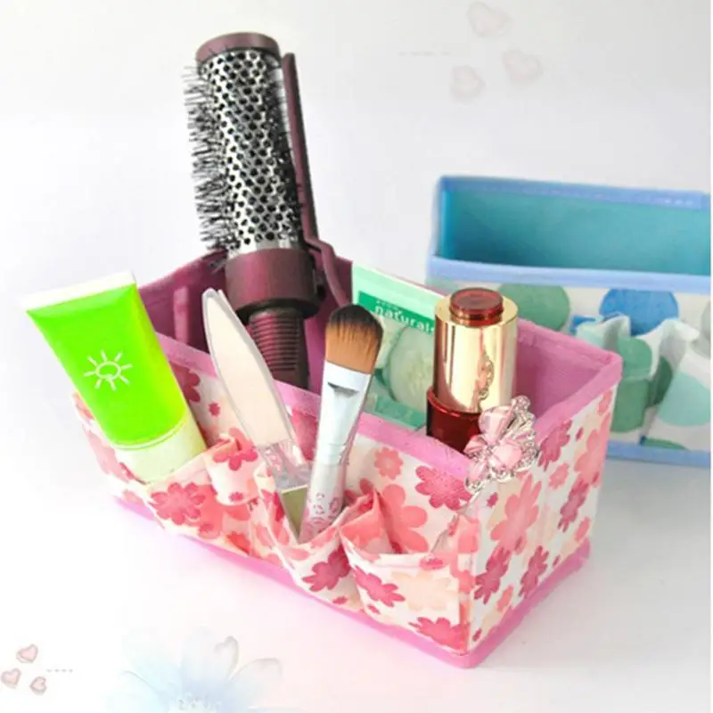 VODOOL большая емкость складная коробка для хранения стола макияж Косметические