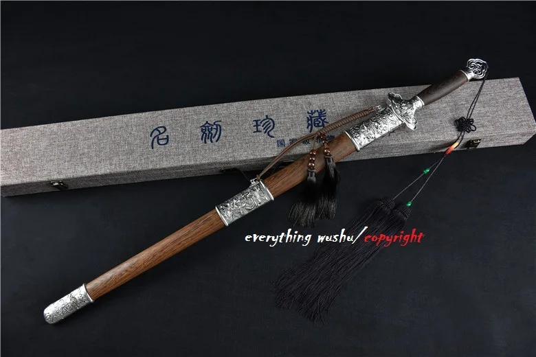 Китайские традиционные Longquan Цзянь ушу Мечи тай-чи Мечи лотоса Мечи