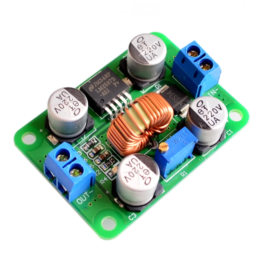 ! LM2587 DC силовые модули повышающий модуль над lm2577 (пик 5а) преобразователь