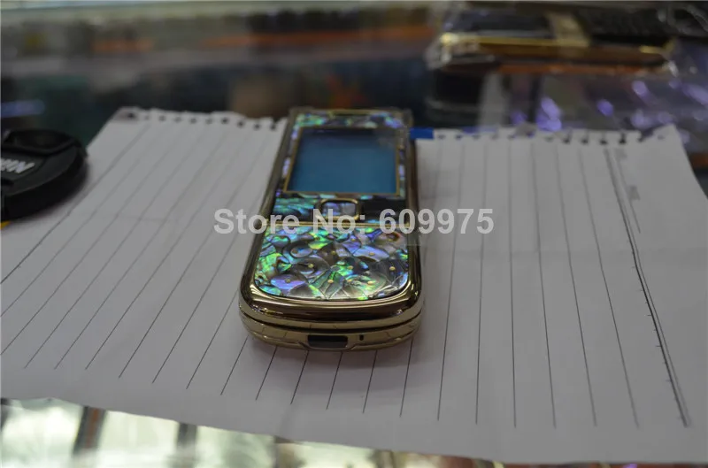 Позолоченный корпус, стеклянная крышка батареи, покрытие для Nokia 8800, Золотой корпус