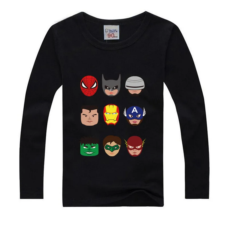 Новинка 2018 года Модные Весенние футболки для больших девочек Детские с длинными