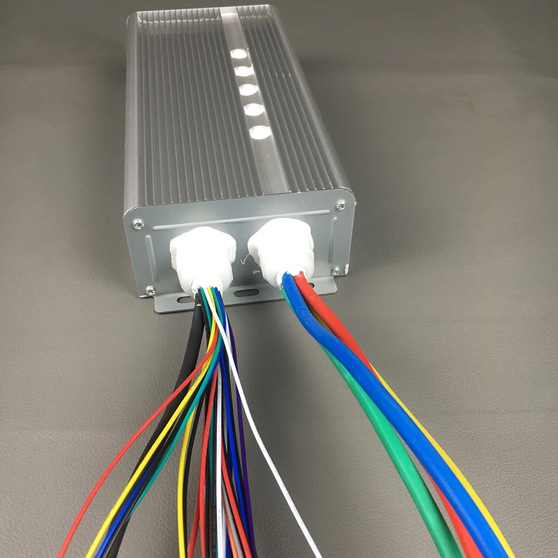 42 V-72 V 3000W регулятор вентильного двигателя бесщеточный мотор Скорость контроллер с Сенсор зал для e-велосипеда Электрический велосипед Скутер аксессуары