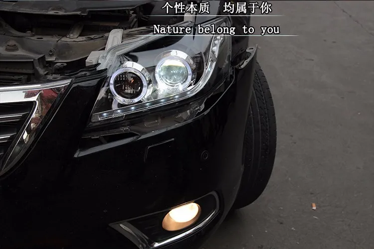 KOWELL автомобильный Стайлинг для Toyota светодиодная фара дальнего света camry 2009 2010 2011 для camry светодиодные фары Дневные ходовые огни Биксеноновые HID аксессуары