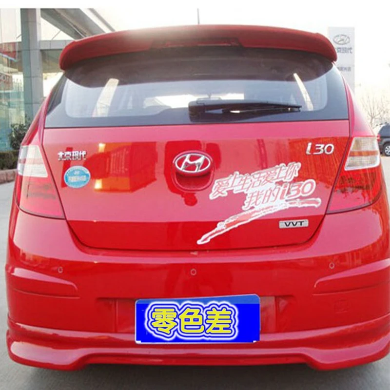 Спойлер для Hyundai I30 спойлер из АБС материала заднего крыла автомобиля задний