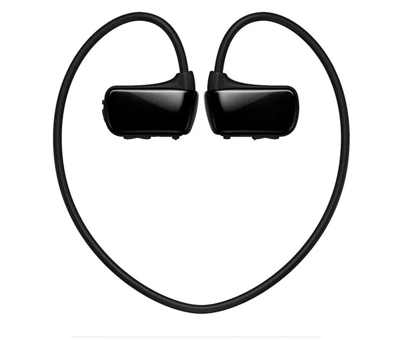 Black NO Bluetooth Новинка W273 Спортивный Mp3 плеер для sony гарнитура Настоящее 8 Гб NWZ-W273 Walkman наушники для бега Mp3 музыкальный плеер наушники - Цвет: Black NO Bluetooth