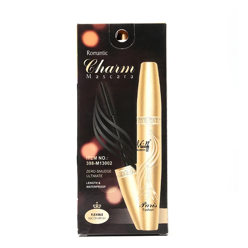 Menow Brand Professional makeup Golden tubes thick mascara Set With Gift Two Pencil black / brown Color Eye Cosmetic M13002 |