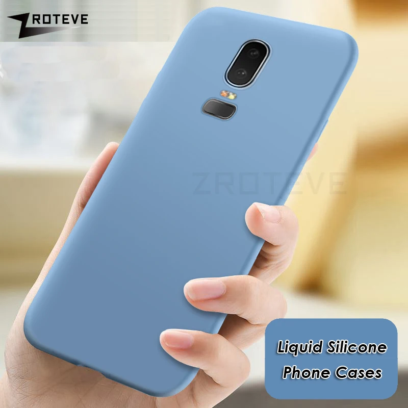 ZROTEVE чехол OnePlus 7 Pro 6 T тонкий из ТПУ Мягкий One Plus жидкий силиконовый для задней