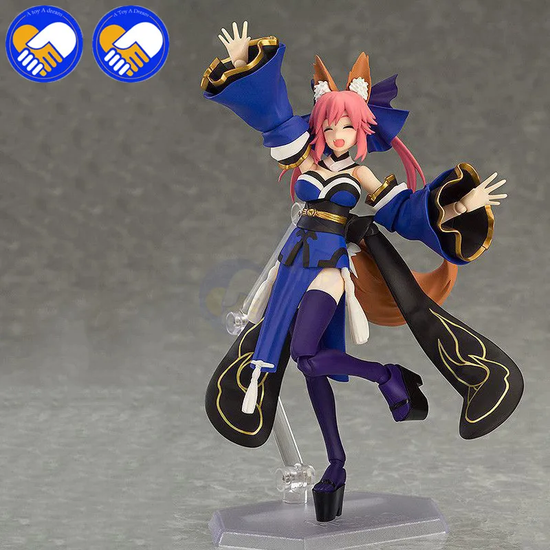 Новое поступление figma 304 # Fate/EXTRA Caster tamamo no Mae ПВХ фигурка 14 см Fate Grand Order Кастер с