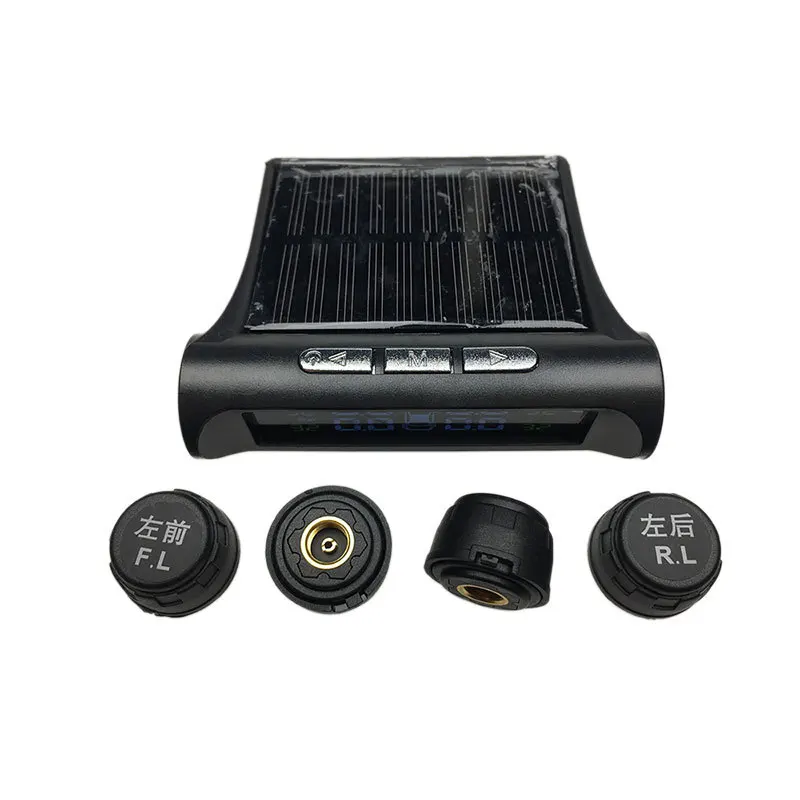 Система контроля давления в шинах ANSHILONG TPMS умная система с солнечной панелью
