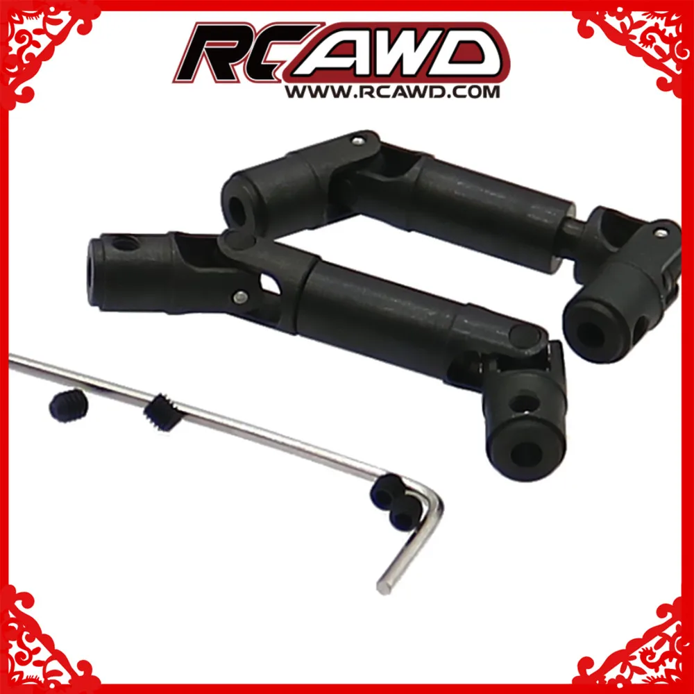 

Center CVD drive shaft for WPL Henglong B1 B-14 B-16 C-14 C-24 B-24 B-26 Military truck&crawler hop-ups
