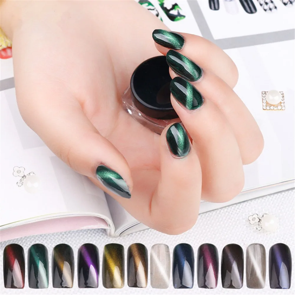 1 шт Nail Art удвоенный магнит нажмите с силой так Ручка кисти акриловые &quotсделай