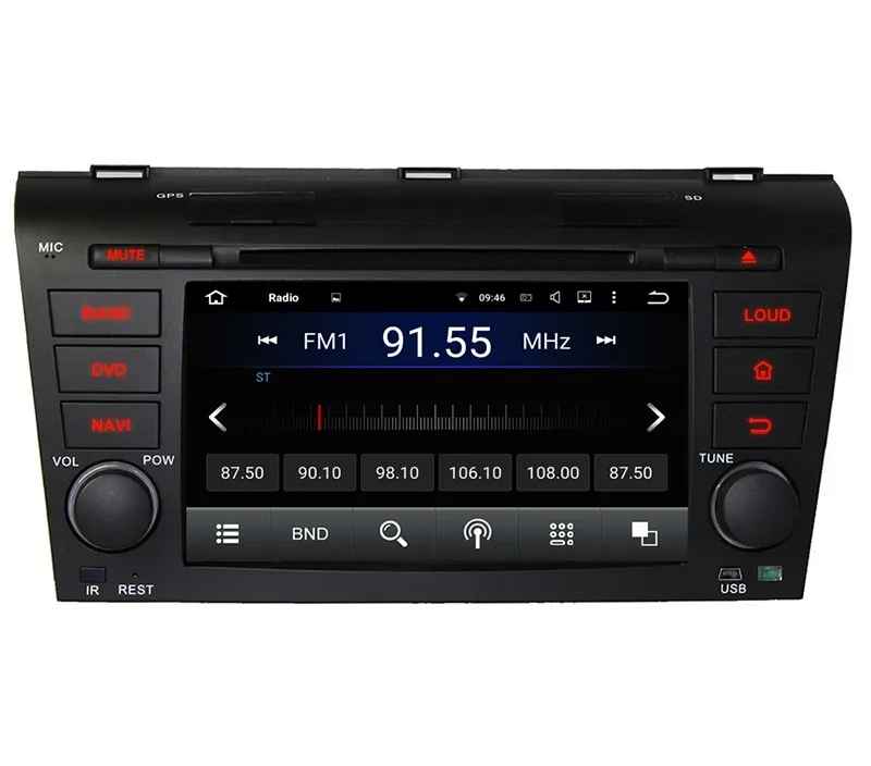 7 &quotавтомобильный dvd плеер на основе Android с BT GPS WIFI Canbus аудио Радио стерео