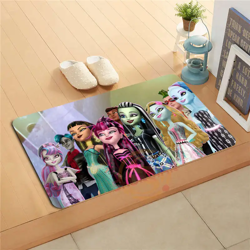 Пользовательский коврик Monster High коврики для ванной ног домашний декор дверной