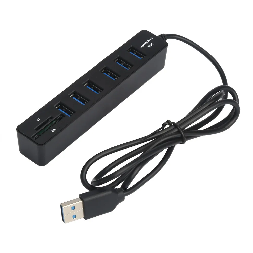 CARPRIE Usb концентратор с адаптером питания высокое качество 2 в 1 комбо Супер