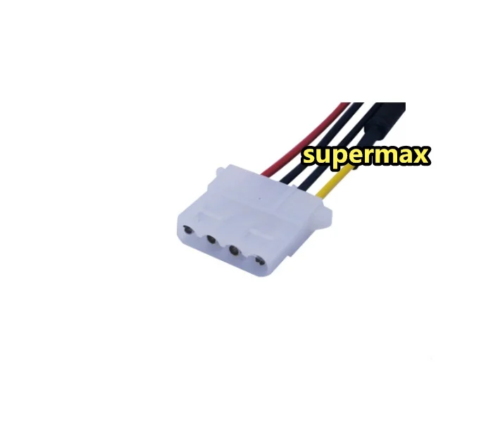 Кабель торможения 4pin Molex Female Port к 4 контактному компьютерному кабелю|Компьютерные