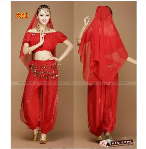 Арабский костюм для танца живота по дешёвой цене 4 штуки=7 цветов|costume vinyl|costumes cat