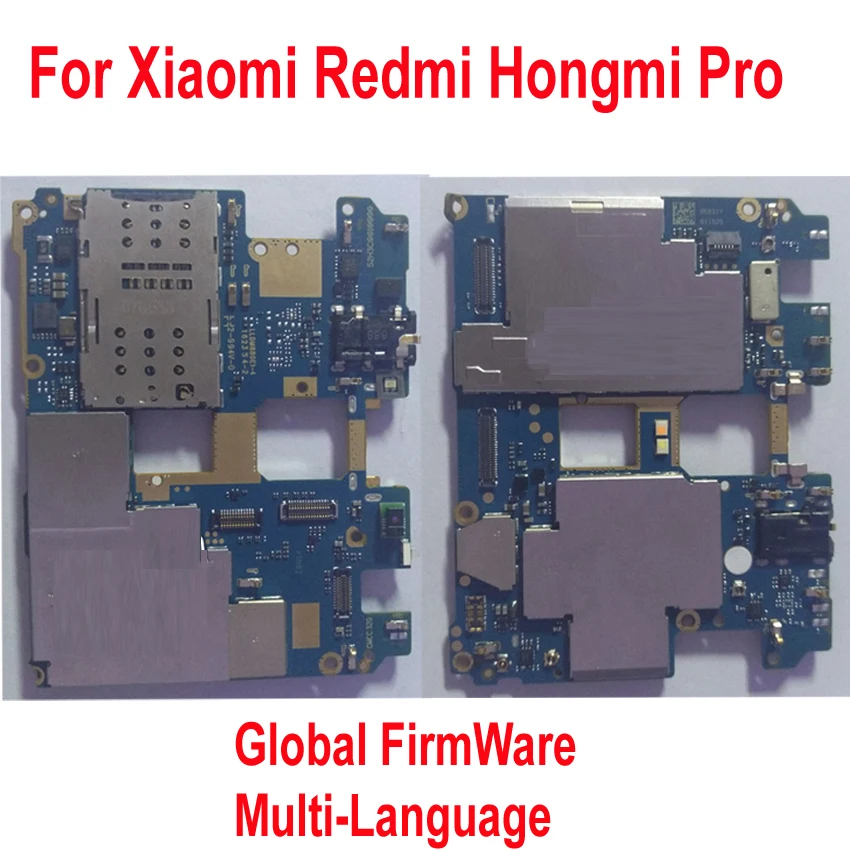 Оригинальная разблокированная материнская плата для Xiaomi Redmi Hongmi Pro глобальная