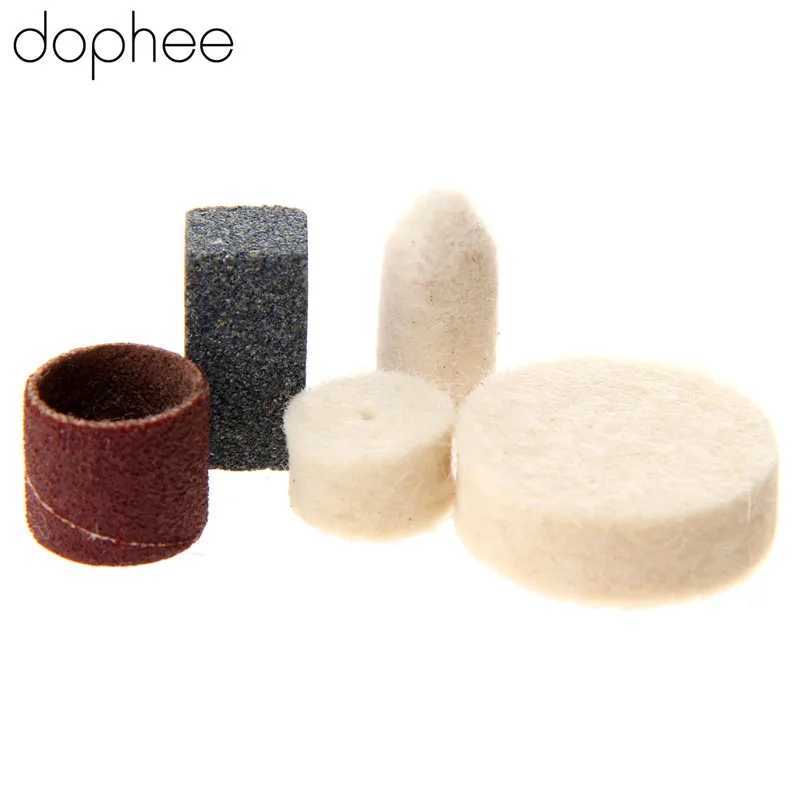Dophee 145 шт. набор аксессуаров для вращающегося инструмента Dremel подходит резки