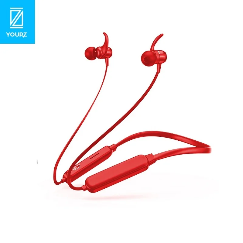 Yourz Bluetooth наушники беспроводные вкладыши Встроенный микрофон Спортивная Шейная