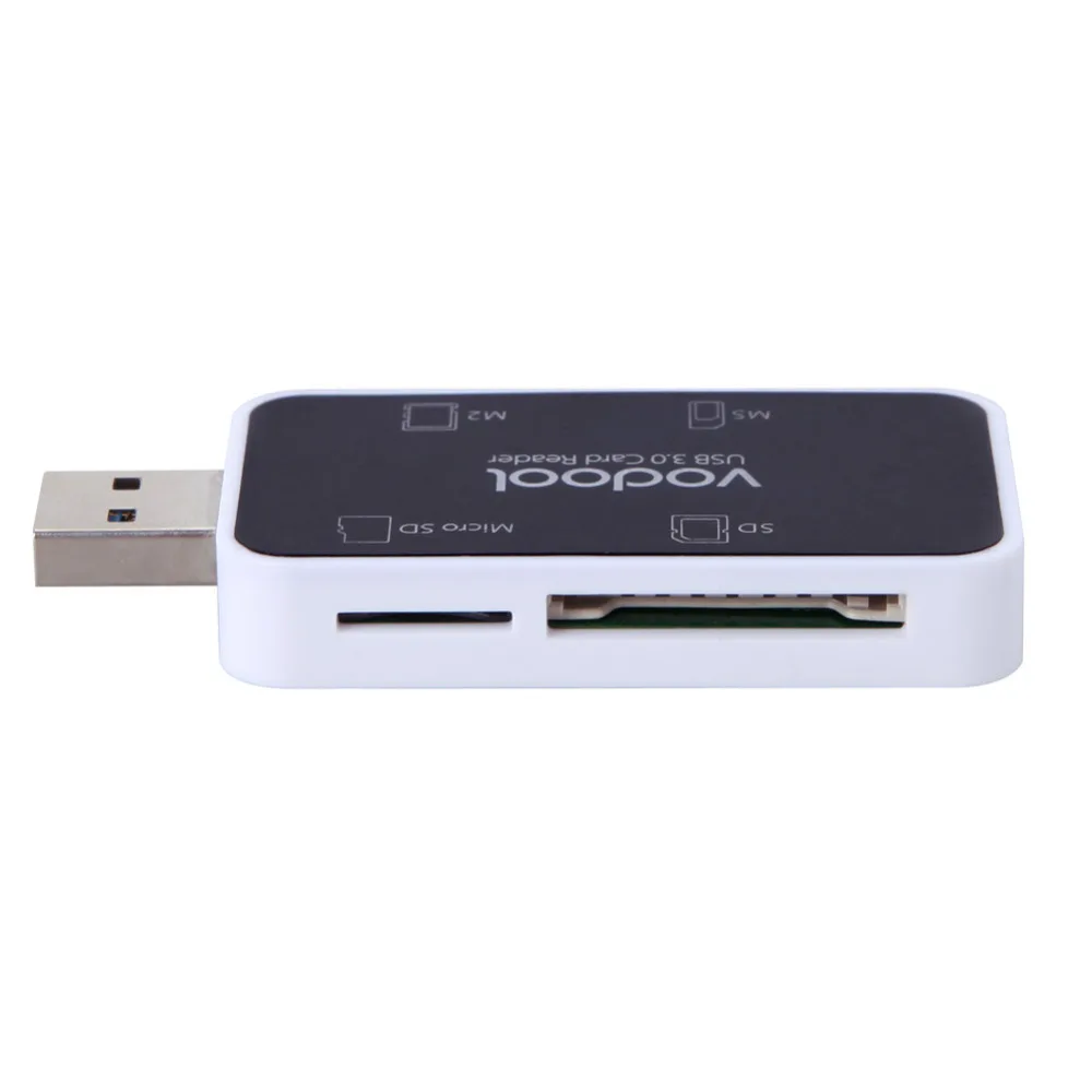Устройство для чтения карт памяти Micro USB 3 0 4 в 1 Кардридеры SD/Micro SD/TF/ MS/ M2|lector de